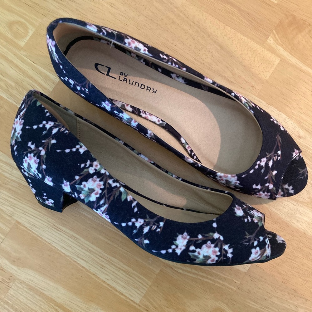 Cherry Blossom CL by Laundry kitten heels